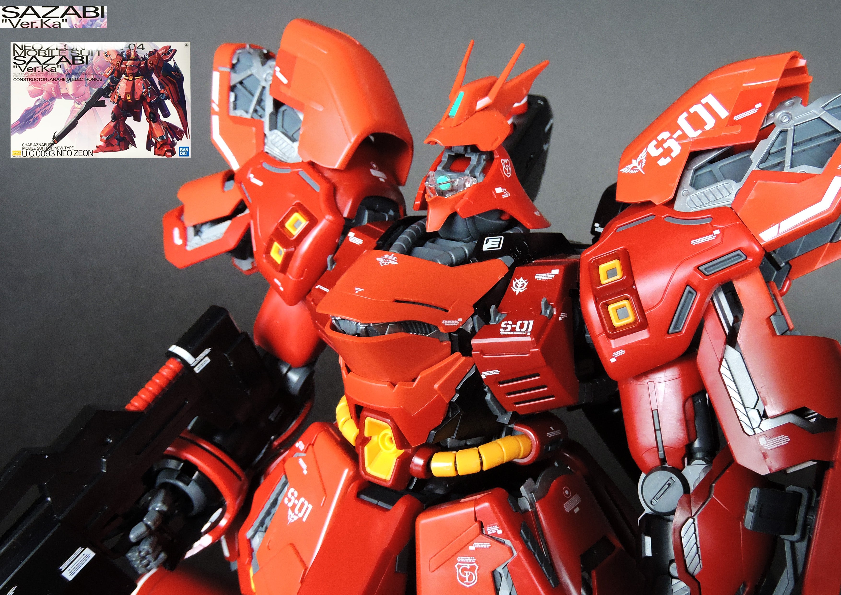 MG サザビーVer,Ka 素組み完成＆MOBILITY JOINT GUNDAM 2種 | ボトムズ