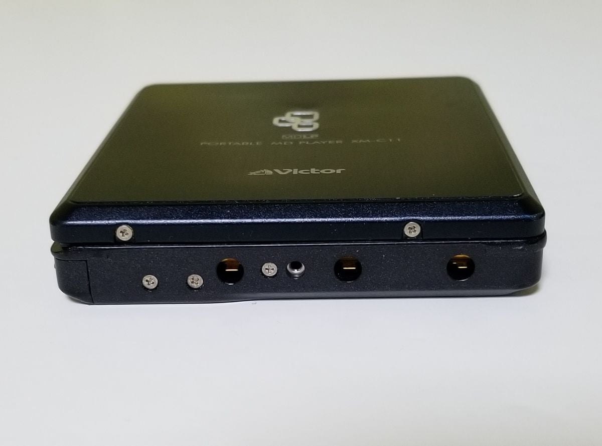 VICTOR XM-C11 MDポータブルプレーヤー MDLP対応 完動品・動作保証付き