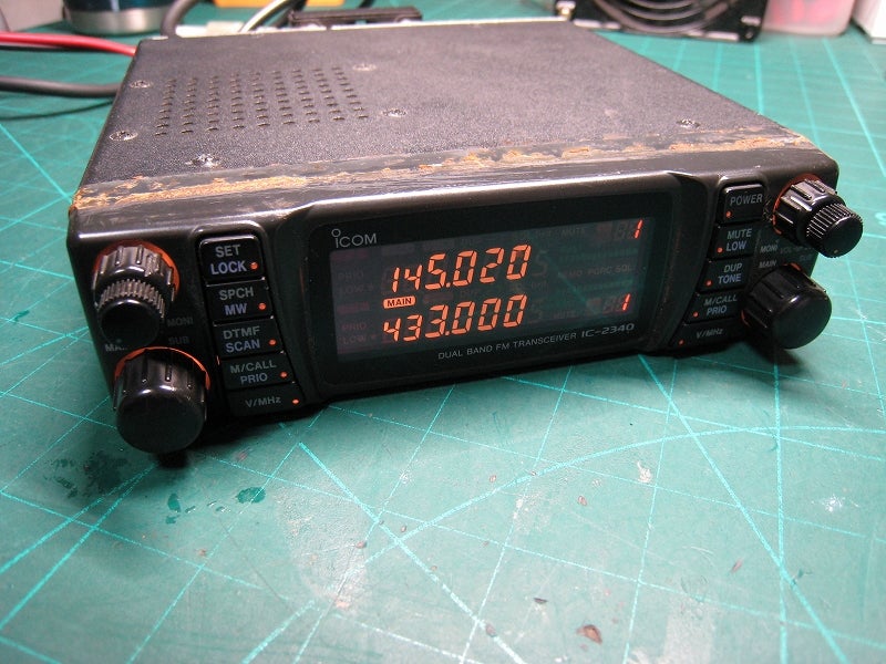 早い者勝ち‼️☆ICOM IC-2340 10w機デュアルバンド☆LED仕様‼️