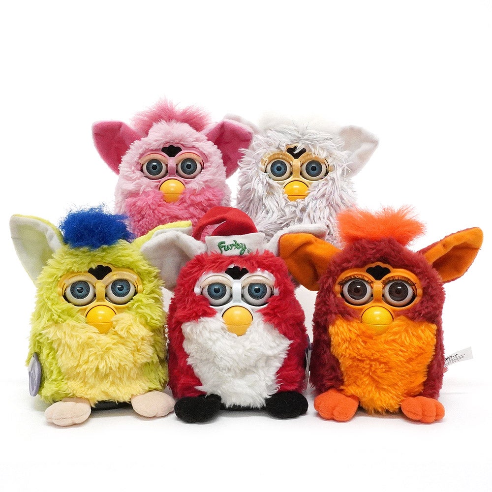 Furby/ファービーの1を英語3体、日本語2体ピックアップしました