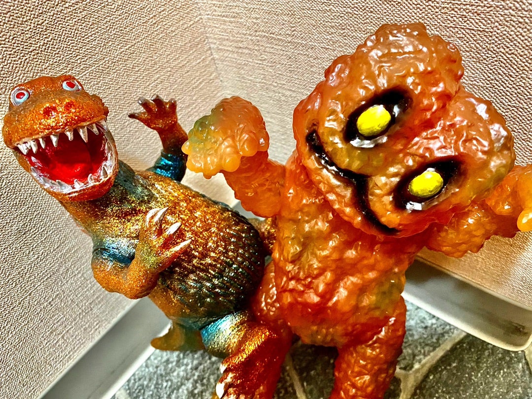 シカルナ工房 CUBEシリーズ ヘドラ 未開封 ソフビ ゴジラ シカルナ工房