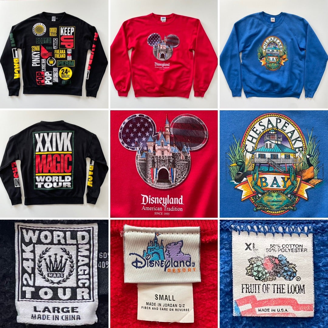 Bruno Mars 24K WORLD MAGIC TOUR スウェット L BRUNO MARS(ブルーノ