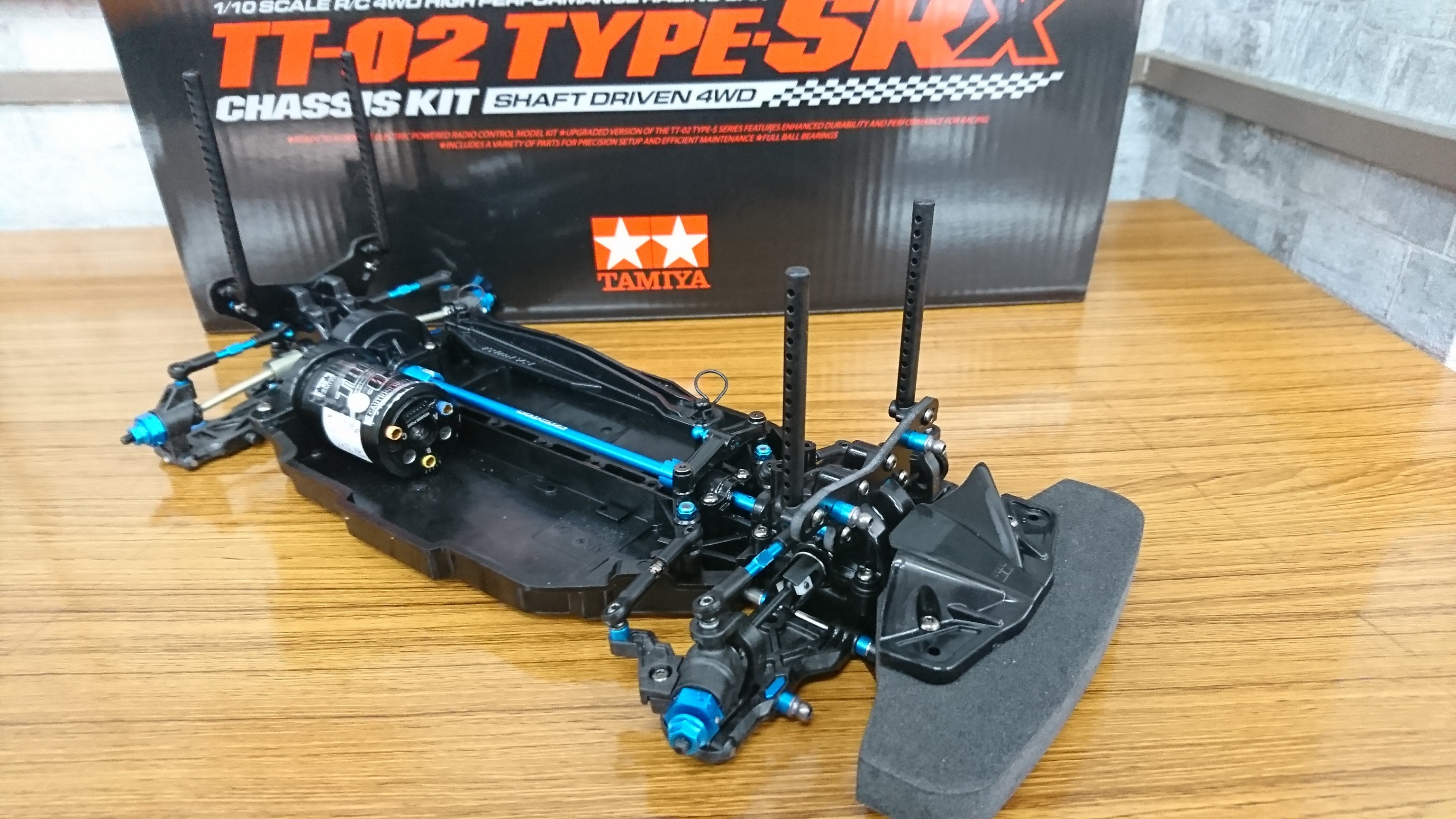 TT-02 TYPE-SRX シャーシ ほぼ完成w | スタジアム店長のブログ