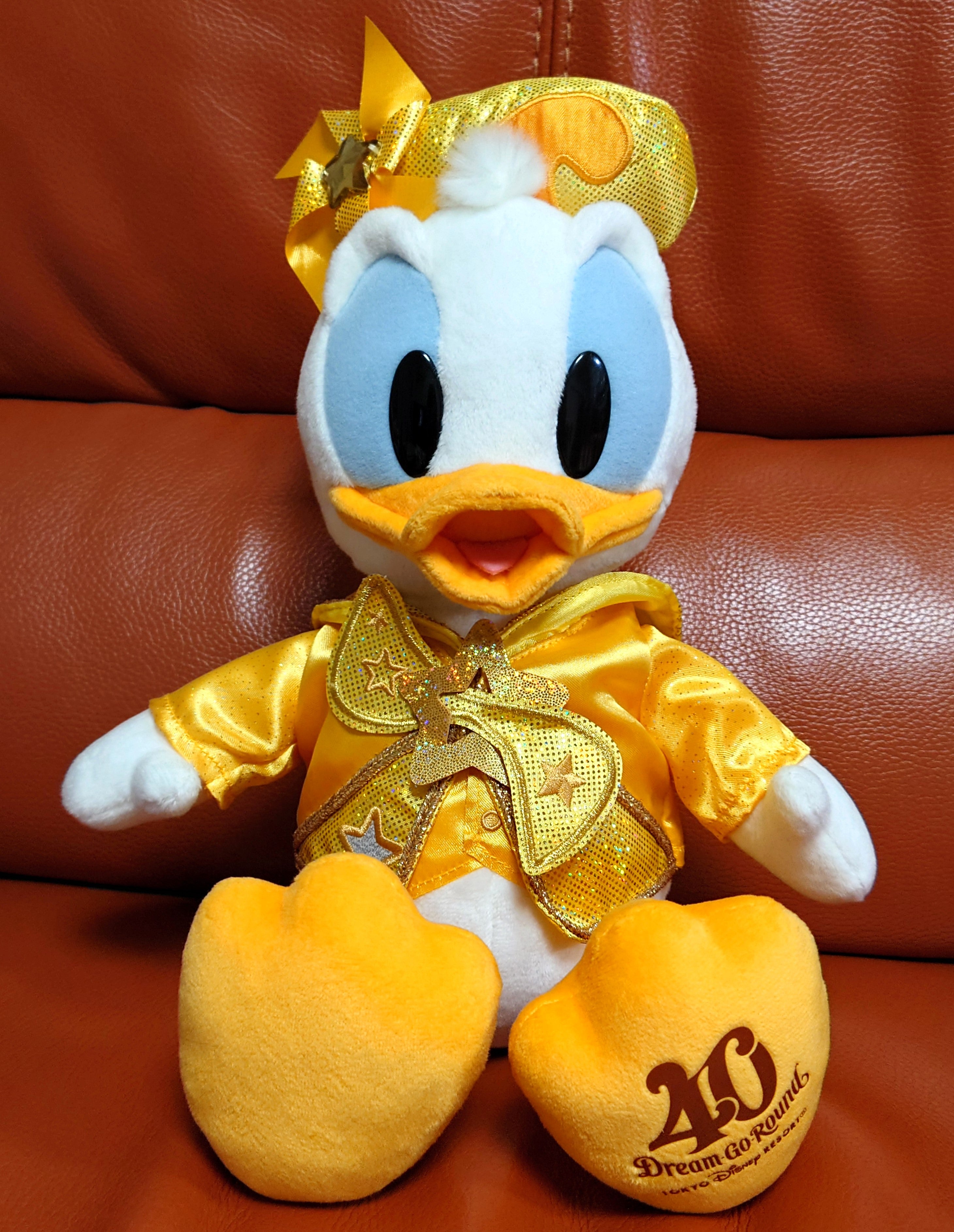 ディズニーランド40周年ぬいぐるみ ドナルドデイジー
