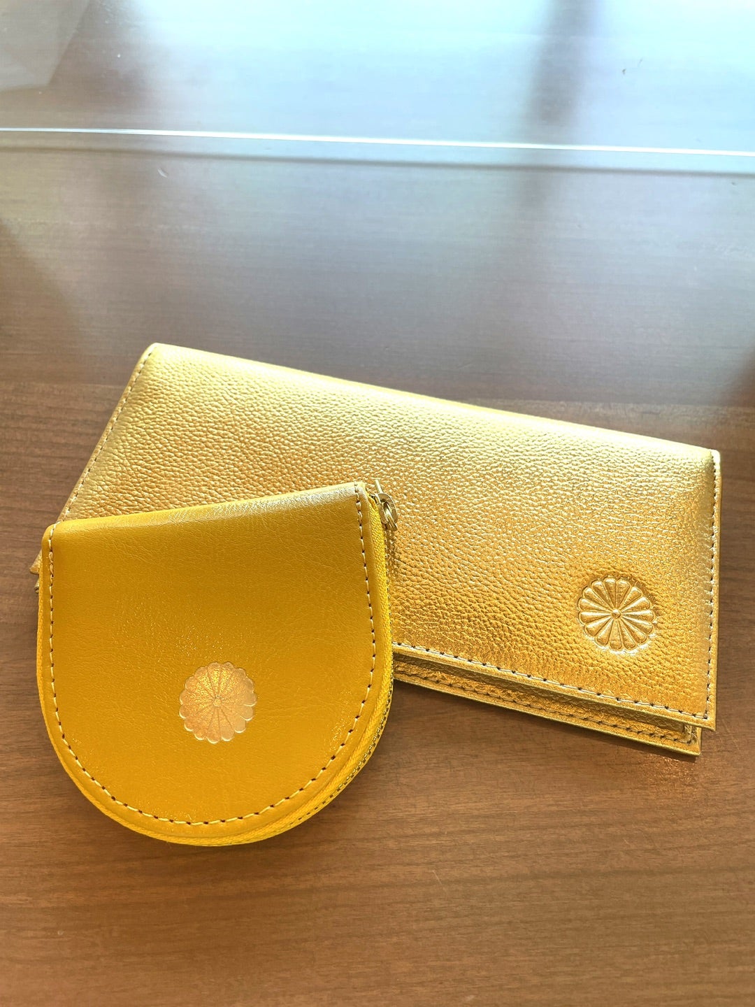 ☆新品未使用☆ 2020.2月 皇居 長財布 黄色 イエロー 京都で金運