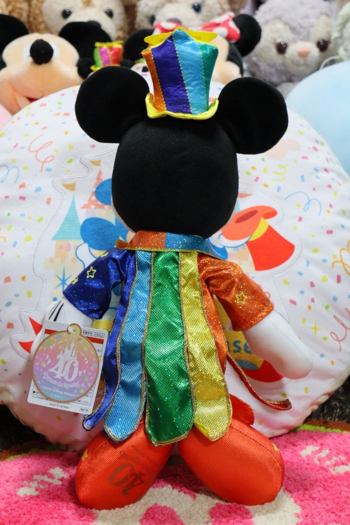 ミッキー&ミニー ミニサイズ ペアぬいぐるみ ディズニーランド限定 40