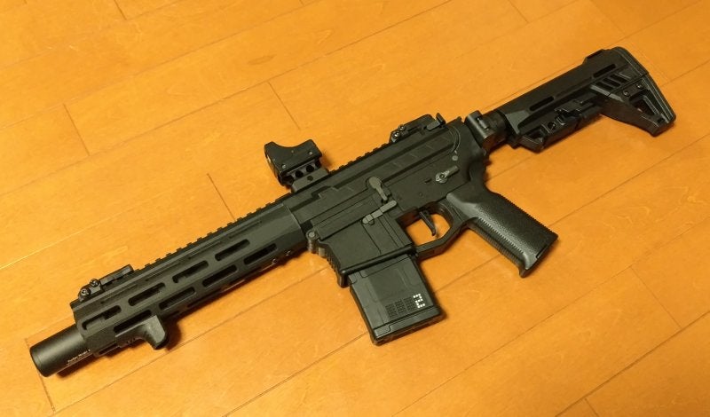 CAT 電動ガン 外装カスタム品 C.A.T. AR-15 Explorer 8.5inch CAT-04