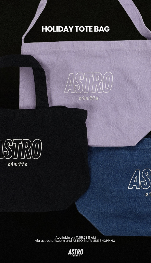 Astrostuffs トートバックサイン付brightwin 2gether