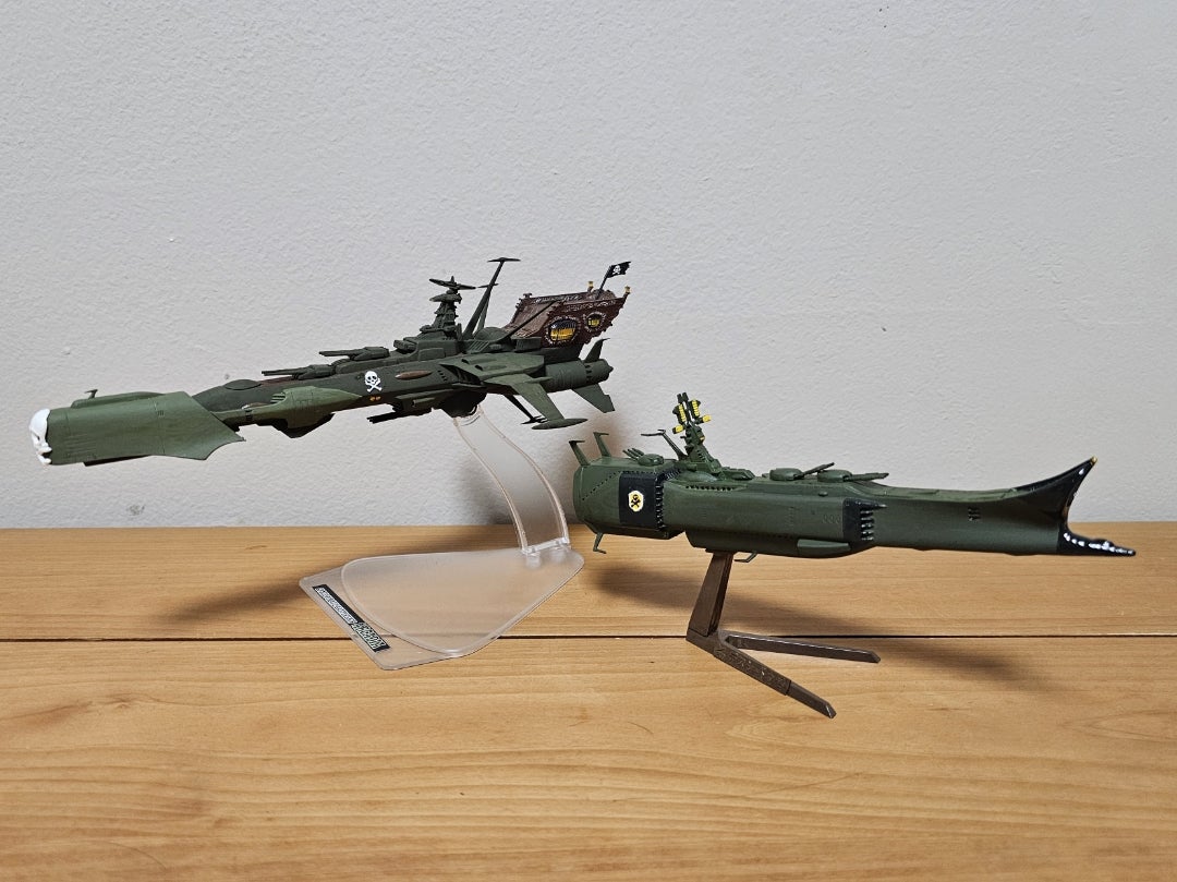 松本零士バトルシップコレクション デスシャドウ号 (TV版 アルカディア号)