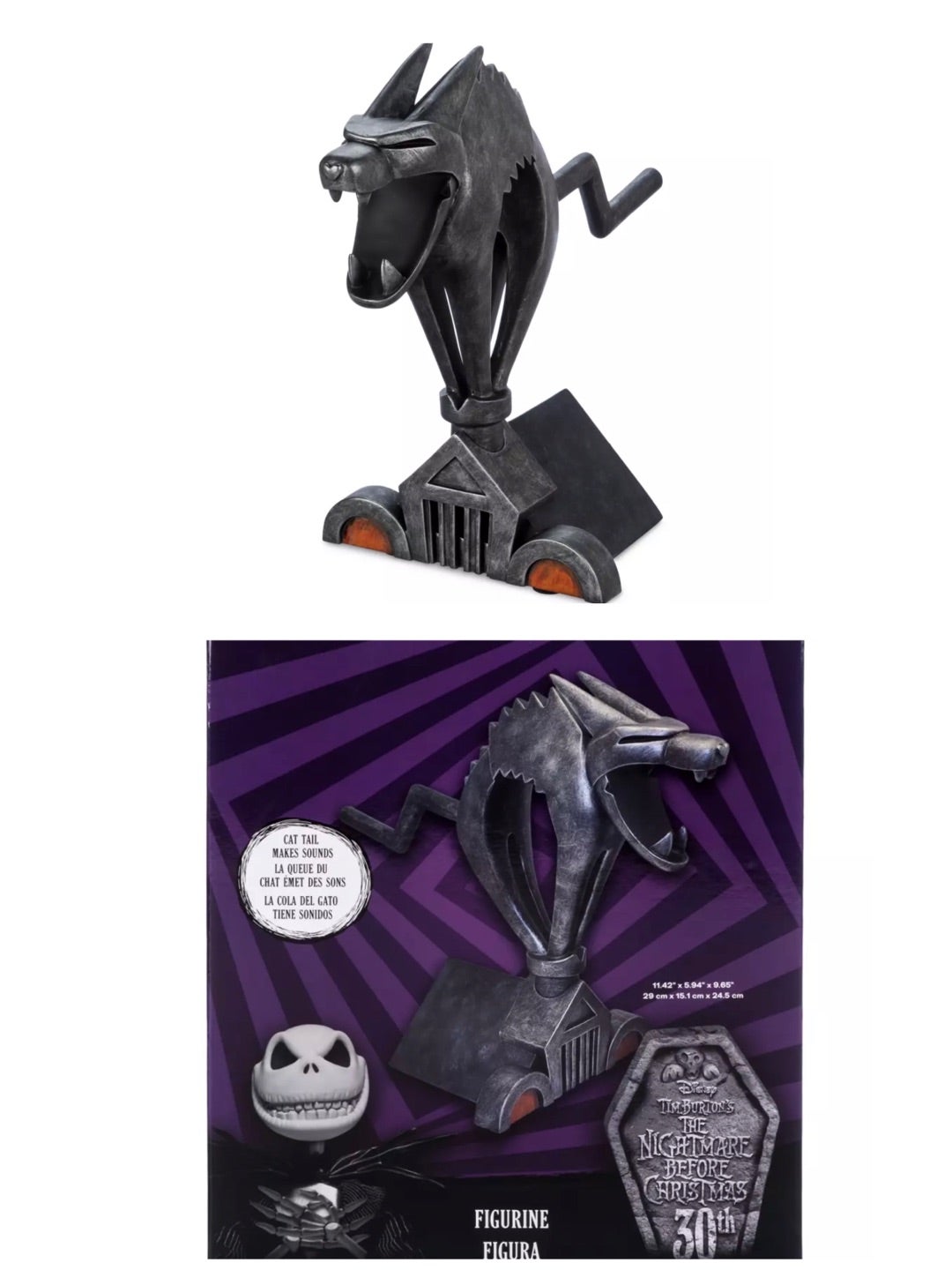 ナイトメアビフォアクリスマス フィギュアネコサイレン