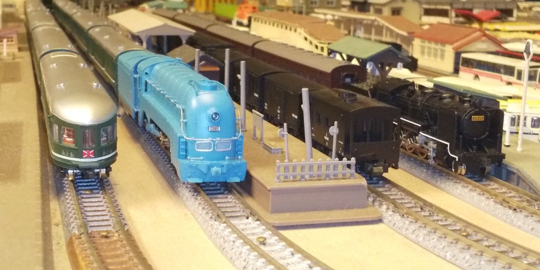 満鉄 特急あじあ牽引蒸気機関車 パシナ1／90 金属製鉄道模型