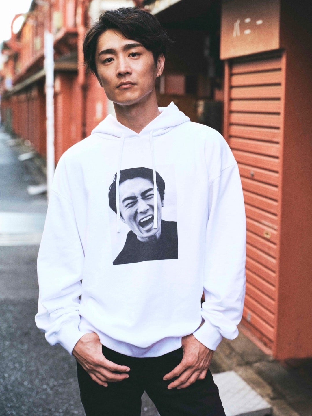 真田ナオキ パーカーMサイズ 再】FC【真田ナオキ✖️NAVE】コラボT