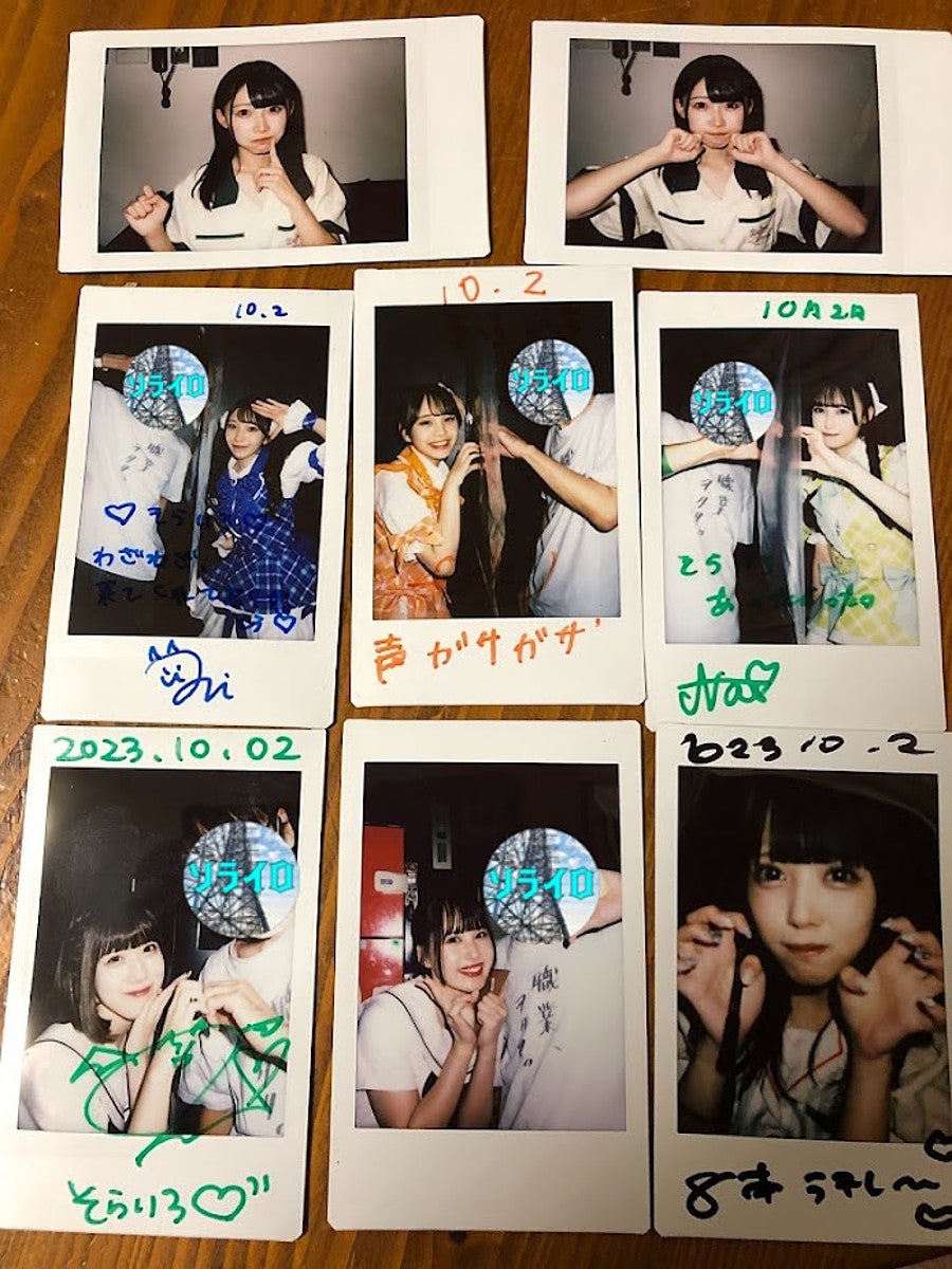 なるせ チェキ アイドル 後、もちろん俺は、俺の好きな、なるせさんと