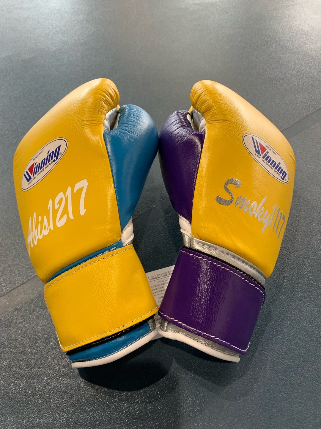 Winning ボクシンググローブ 10oz イエロー Winning ボクシング