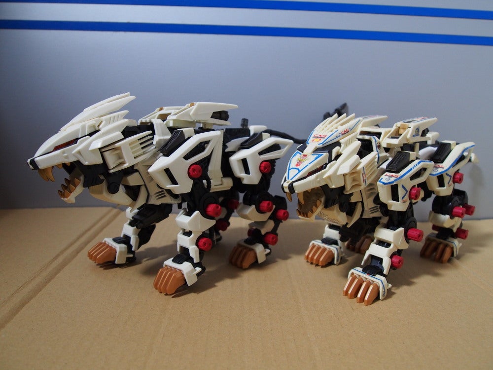 ゾイド 3体 ブレードライガーレオン ライガーゼロ ライガーゼロ