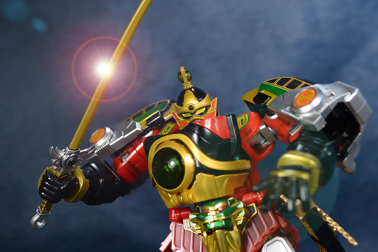 バンダイ 五星戦隊ダイレンジャー 【中古品】五星合体 DX大連王 五星