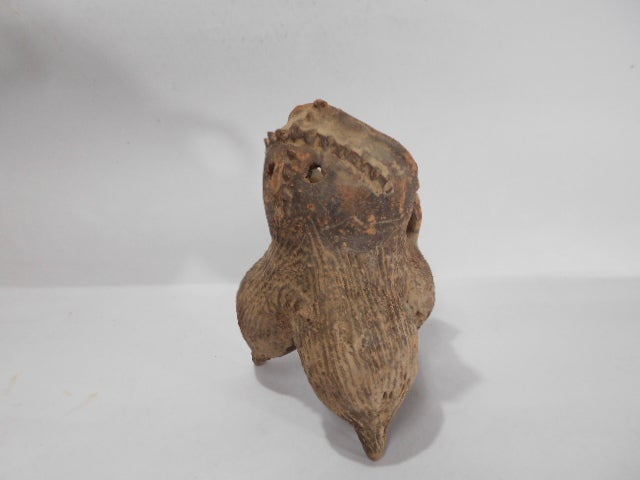 母」 大樋焼 双耳 飴釉 古壺 時代箱 古窯 （225A③）❗️割引 母