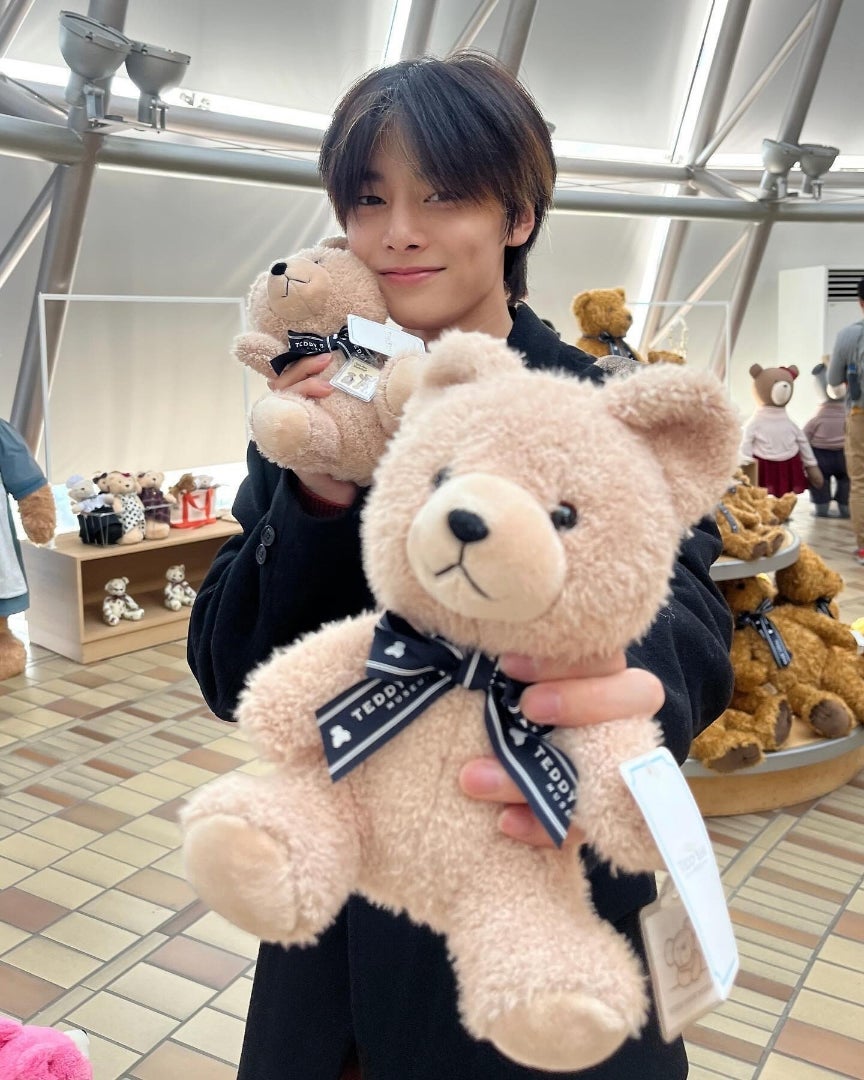 1本のみ】ヒョンリクス着用 済州島テディベアネックレス 1本のみ