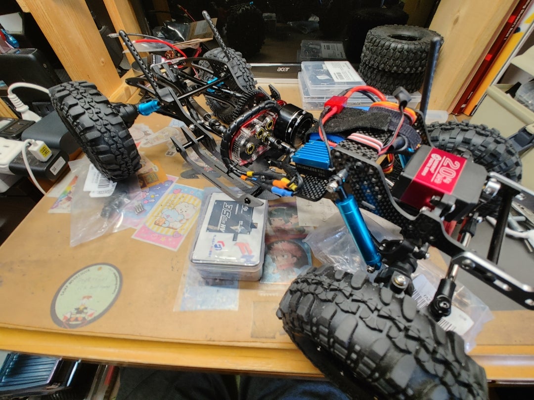 LCGクローラー ロッククローラー？組んでみた。 何が必要？リアル