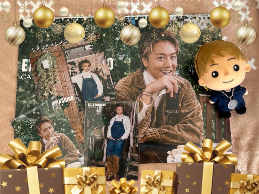 TAKAHIROカレンダー2024♡届いた!! ／「CL」TAKAHIRO＆龍友コラボ