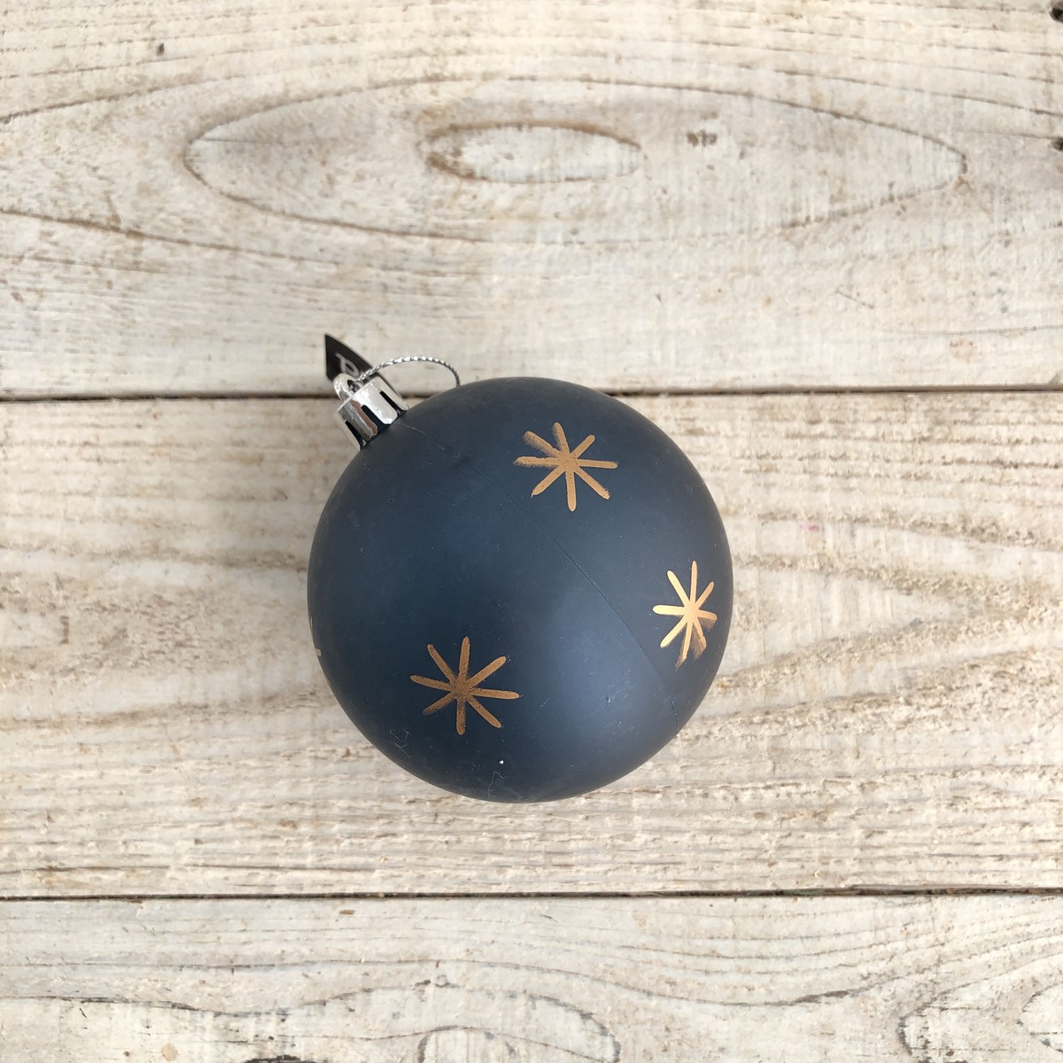 アスカ/フロストボールオーナメント ネイビーブルー/AX60714-9N - 花材