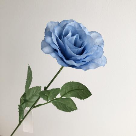 造花】YDM/シングルローズ ブルー/FF-3078BLU - 花材通販はなどんや