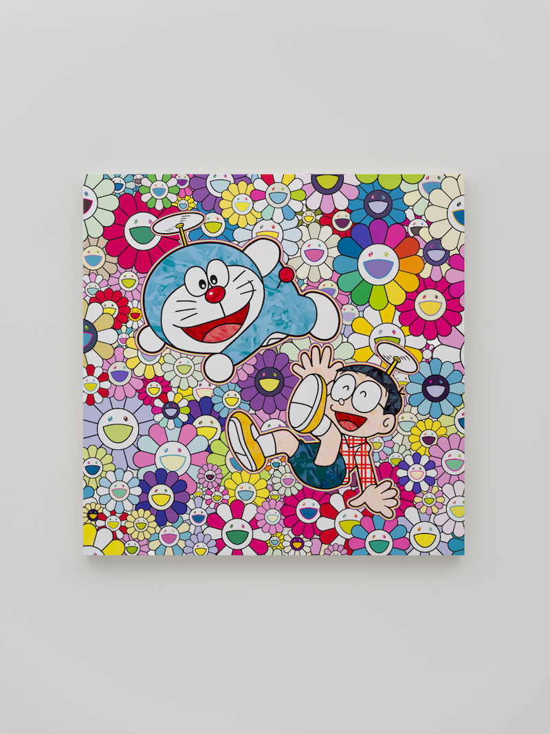 村上隆 ドラえもん 版画 「青空の下、楽しいね」ED:100