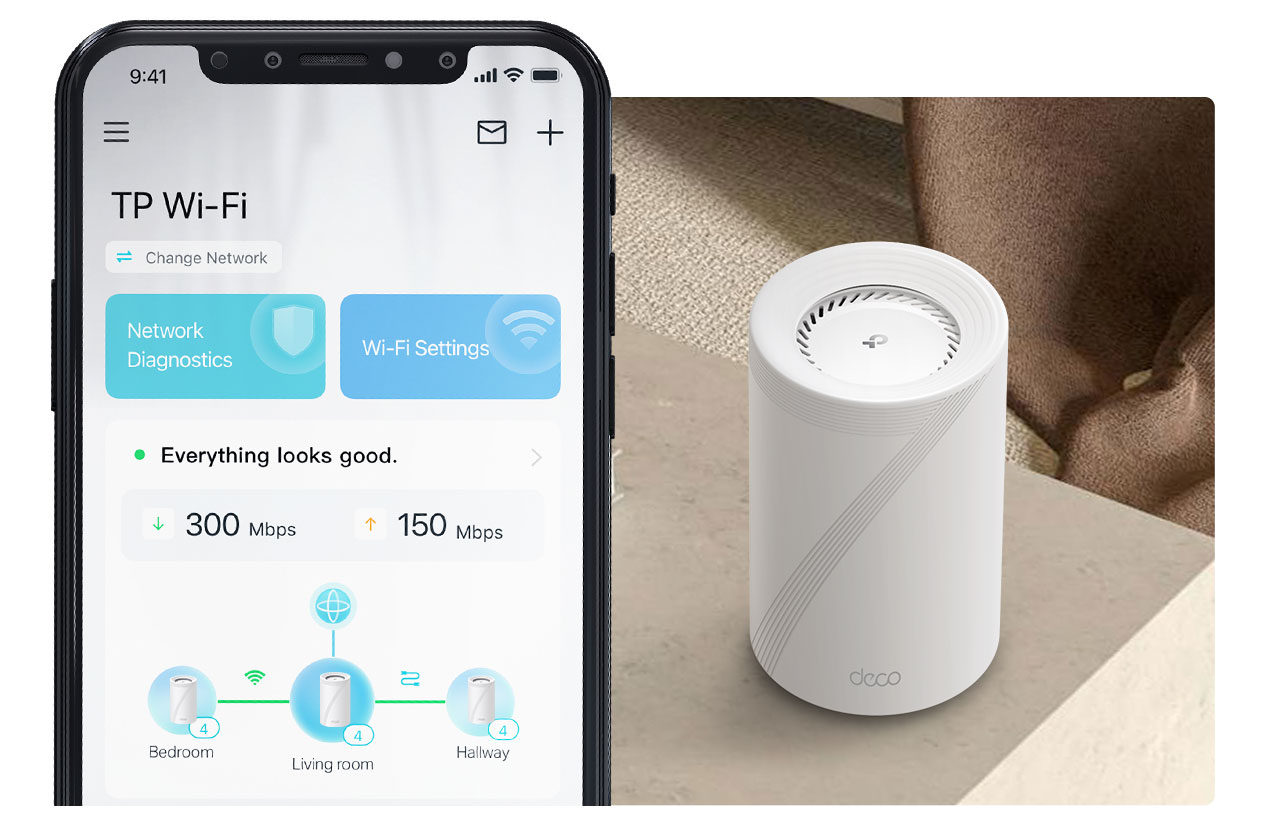 Deco BE77 | Deco 7 Pro BE17000 Tri-Band Whole Home Mesh WiFi 7