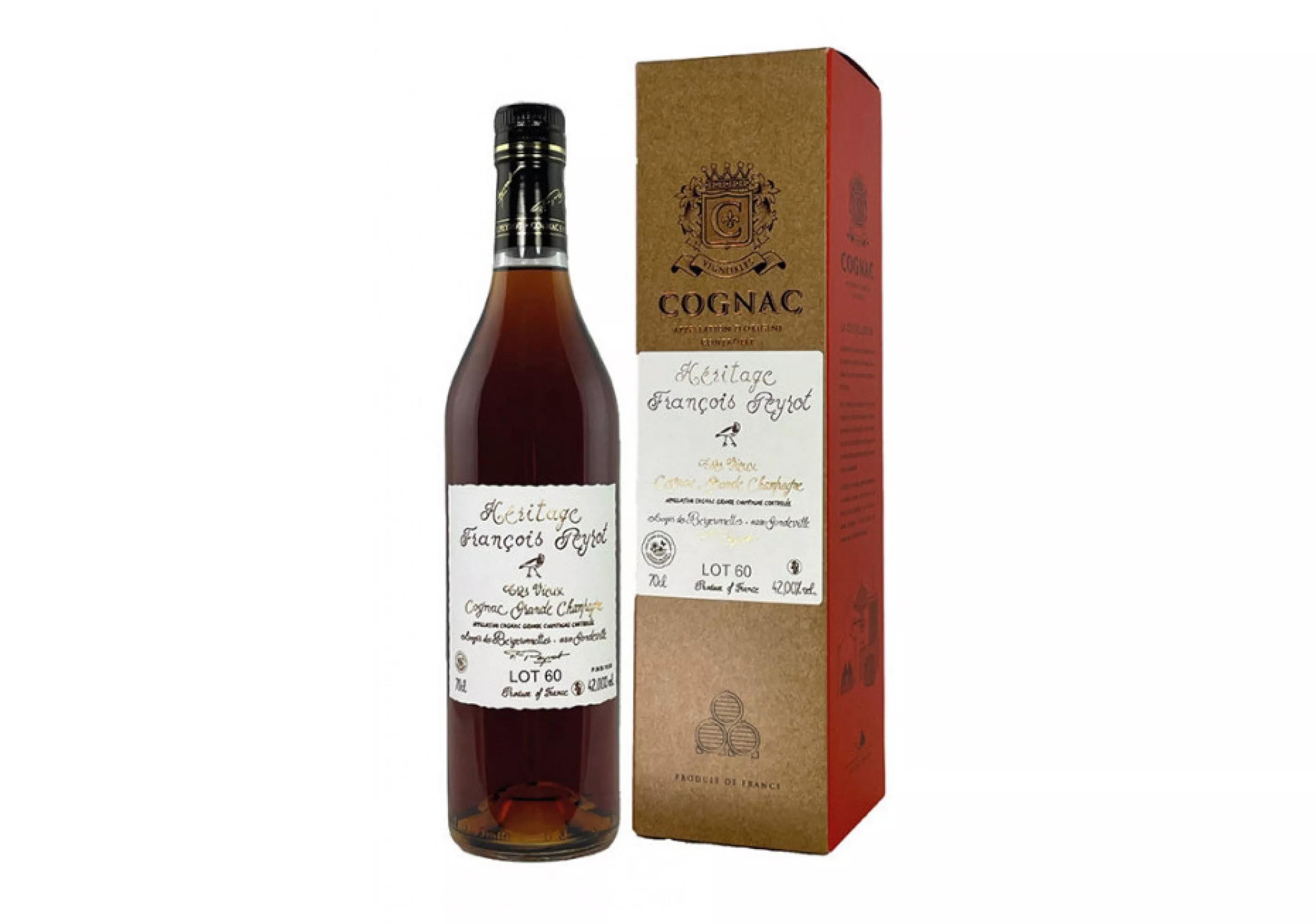 Francois Peyrot Heritage Cognac: Buy Online at Cognac-Expert.com