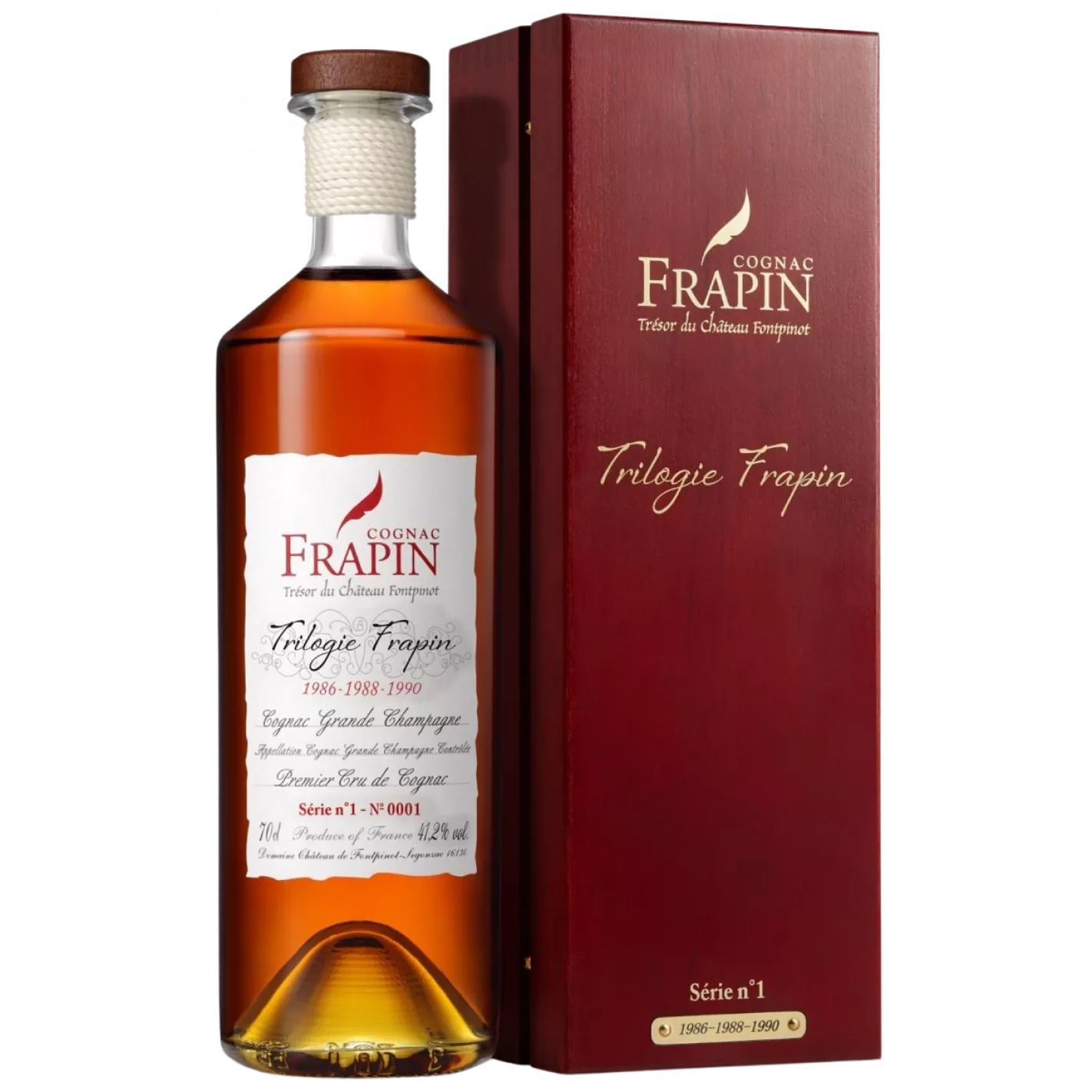 Cognac Frapin Trilogie Serie N°1 - Limited Edition Grand Champagne