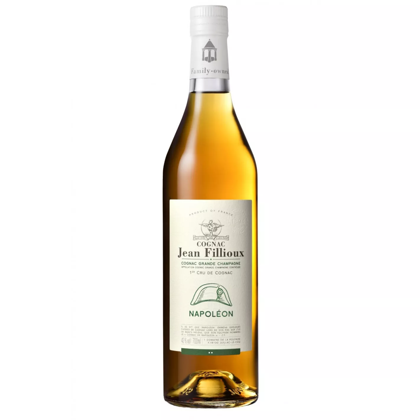 Jean Fillioux Napoléon Cognac - Buy Online on Cognac-Expert.com