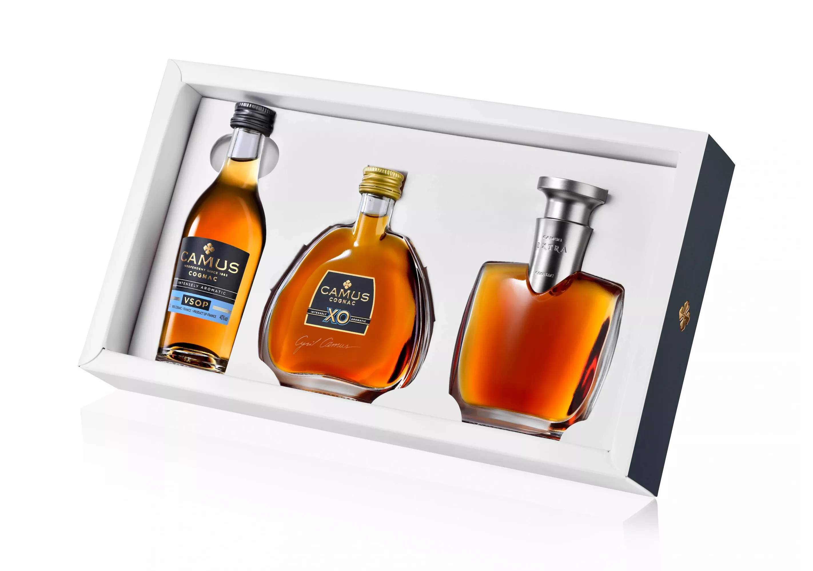 Camus Mini Set Intensely Aromatic (VSOP-XO-EXTRA) Cognac - Buy