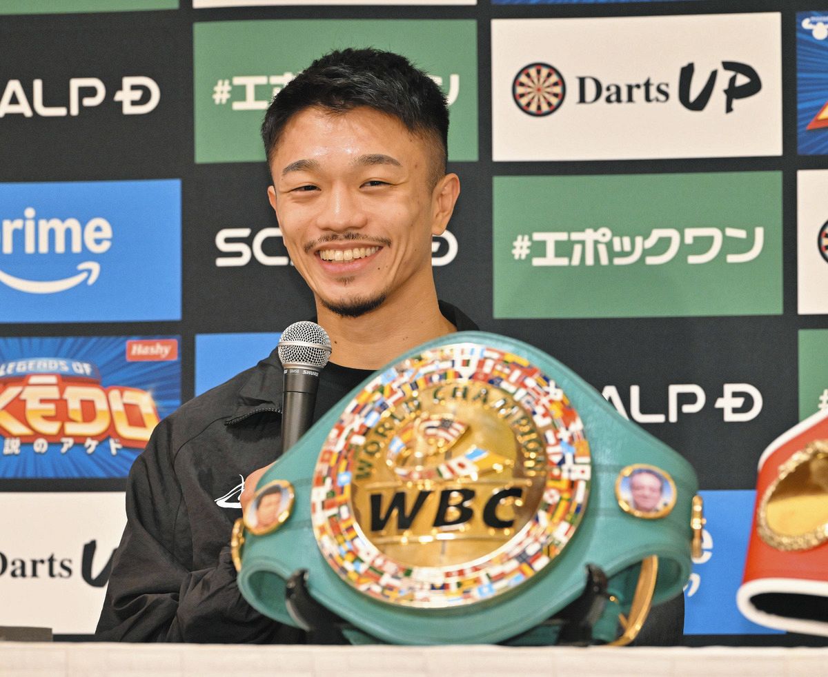 中谷潤人「バンタム級はもういいかなという気持ちはあります」スーパー