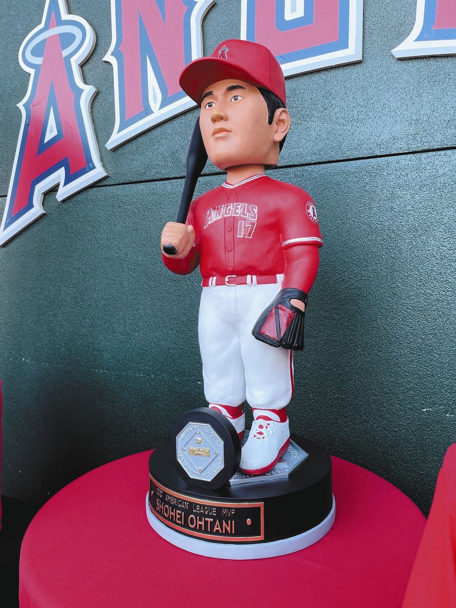 大谷翔平選手 MVP 2024 バブルヘッド人形 大谷翔平2024ワールド