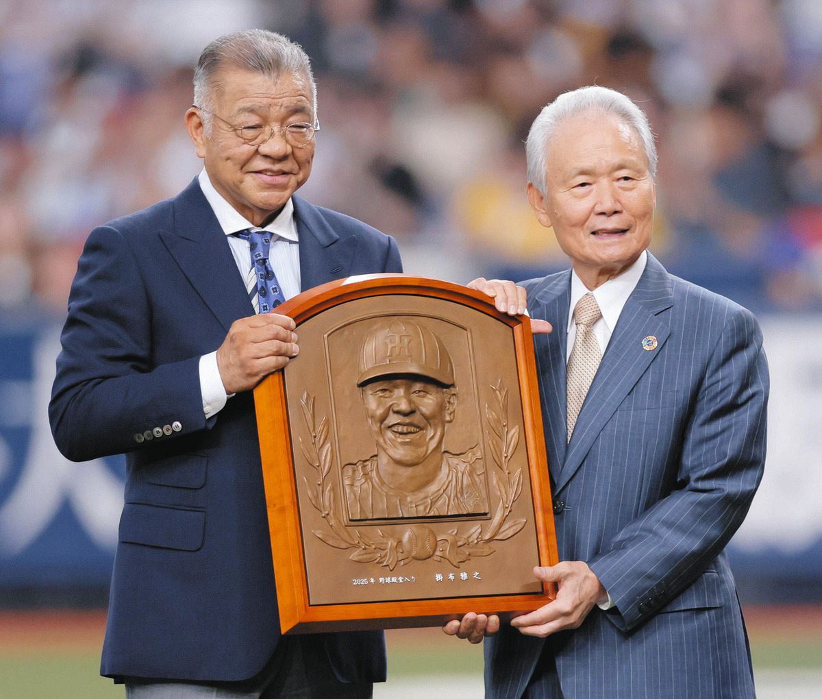 掛布雅之さん、「私が思うミスタータイガースは…」 野球殿堂入り