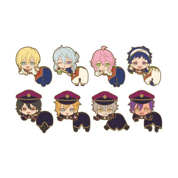 グッズ: あんさんぶるスターズ！ のっかりラバークリップUNIT 1 【1BOX