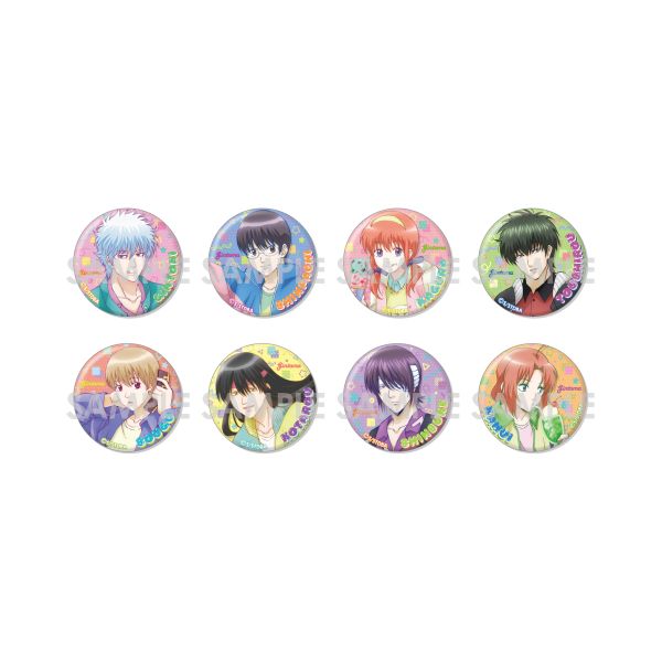 アパレル: 銀魂 トレーディング缶バッジ～レトロポップ～ 【1BOX