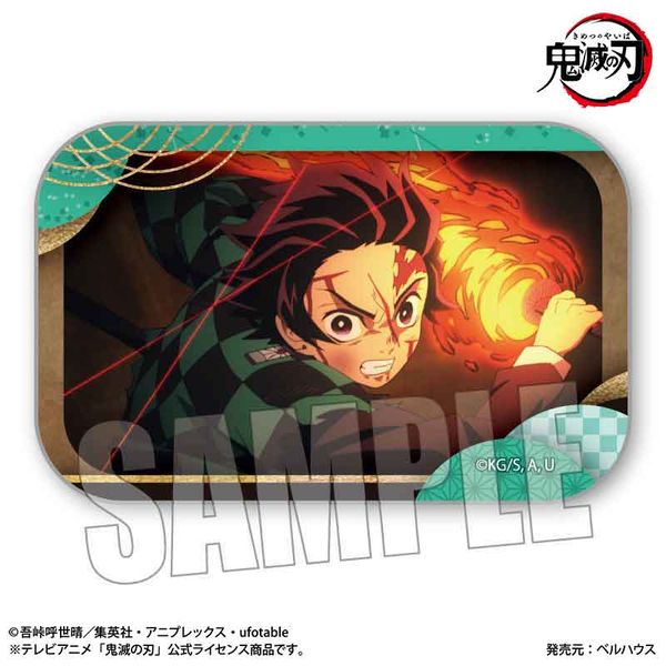 鬼滅の刃 場面写スクエア缶バッジ A 立志編 竈門炭治郎 竈門
