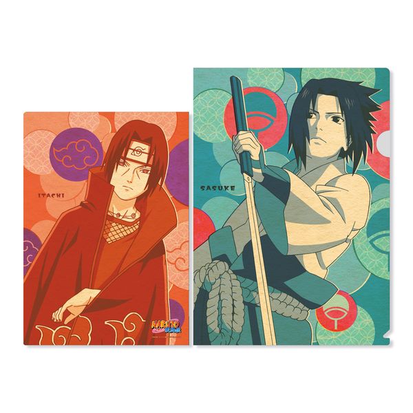 グッズ: NARUTO-ナルト- 疾風伝 クリアファイル サスケ イタチ 【2021
