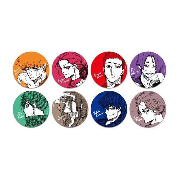 アパレル: ブルーロック シークレットメタル缶バッチ -priv.B- 【1BOX