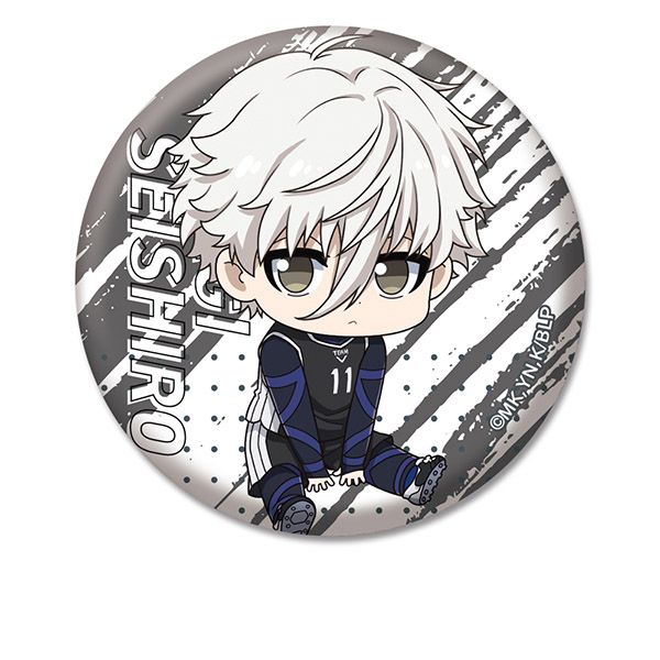 ブルーロック バースデイ メタル缶バッジ 凪誠士郎 キャラクターグッズ