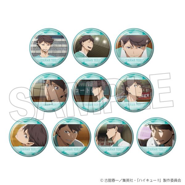 ハイキュー！！ 及川徹 バラエティバッグ 缶バッジ ハイキュー