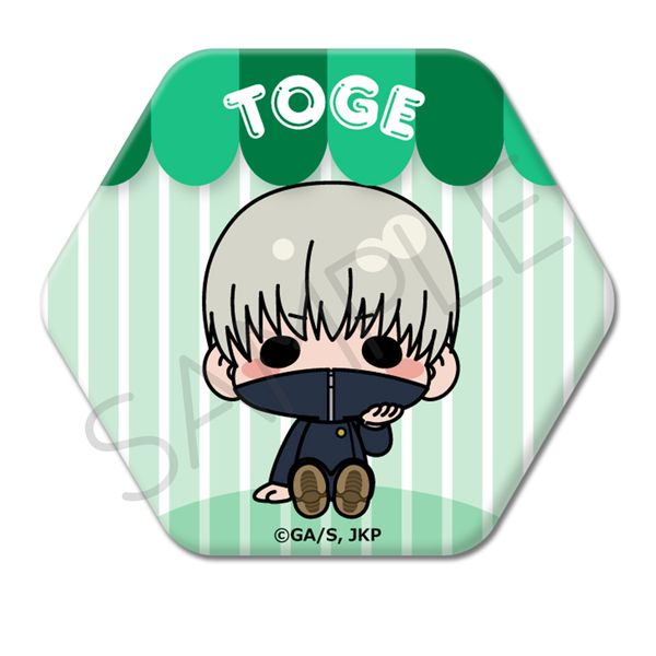 呪術廻戦 狗巻 棘 マルイ holiday TD マット 缶バッジ 51個 呪術廻戦