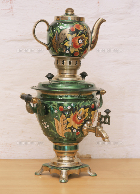 湯沸かし器（サモワール）[25023057929]の写真・イラスト素材｜アマナ