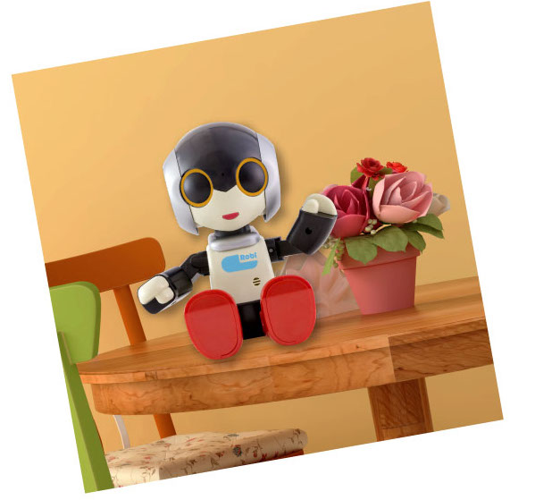 5つのセンサーでさらに賢くなった「Robi」が一緒に生活したくなる