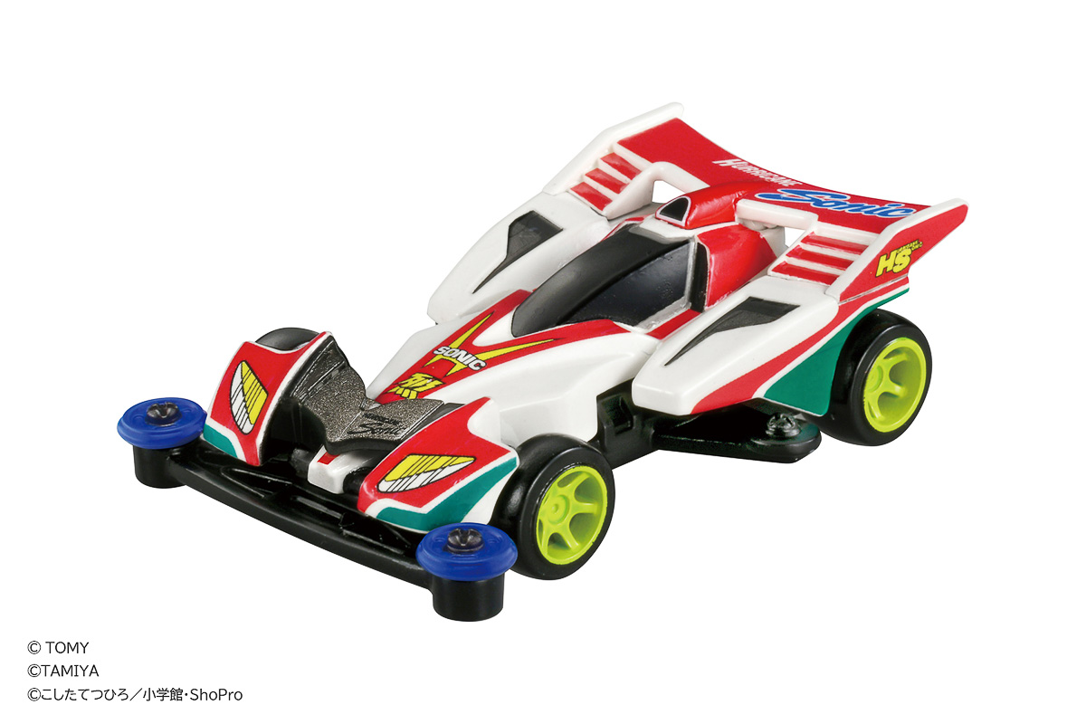 原作30周年記念！『爆走兄弟レッツ＆ゴー!!』の主人公マシンがトミカに