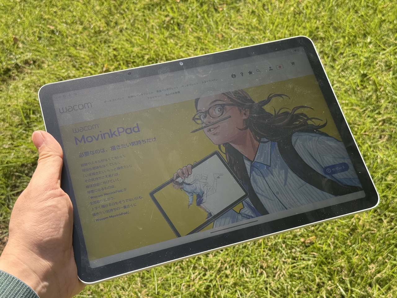 Wacom MovinkPad 11 ポータブルペンタブレット 未使用に近い Wacom