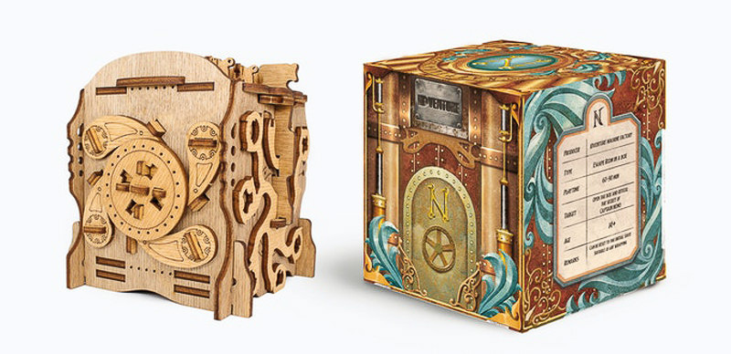 cluebox 立体木製パズル 5種セット ClueBox クルーボックス 5個セット