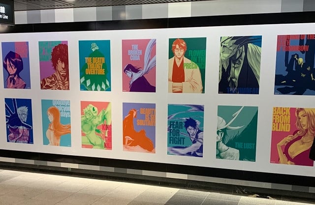 BLEACH 原画展 ポスター Aセット 12枚入り BLEACH ex. 原画展 ポスター