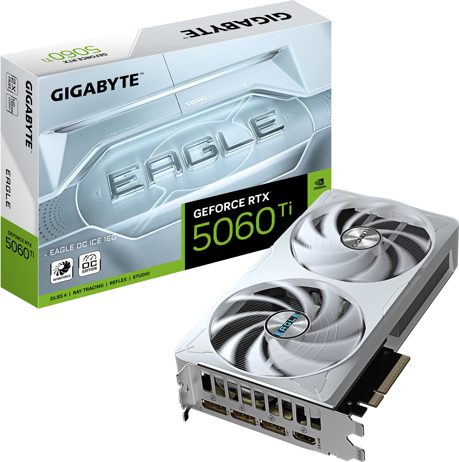 GeForce RTX™ 5060 Ti EAGLE OC ICE 16G - GIGABYTE Global
